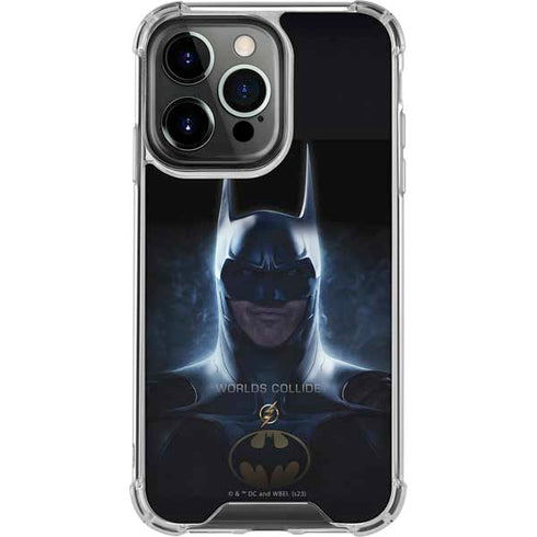 DC Comics The Flash Movie: Batman Poster iPhone 16 Pro Clear Case